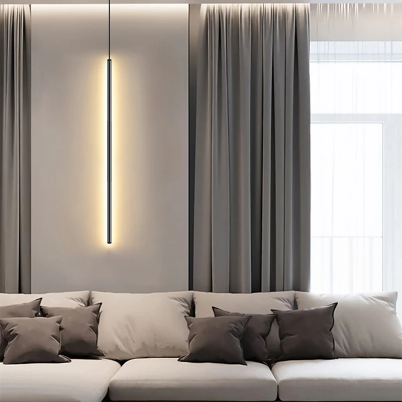 Rynx | Nordic LED Pendant Light: Minimalist design with creative lines, perfect for the bedroom, dining area