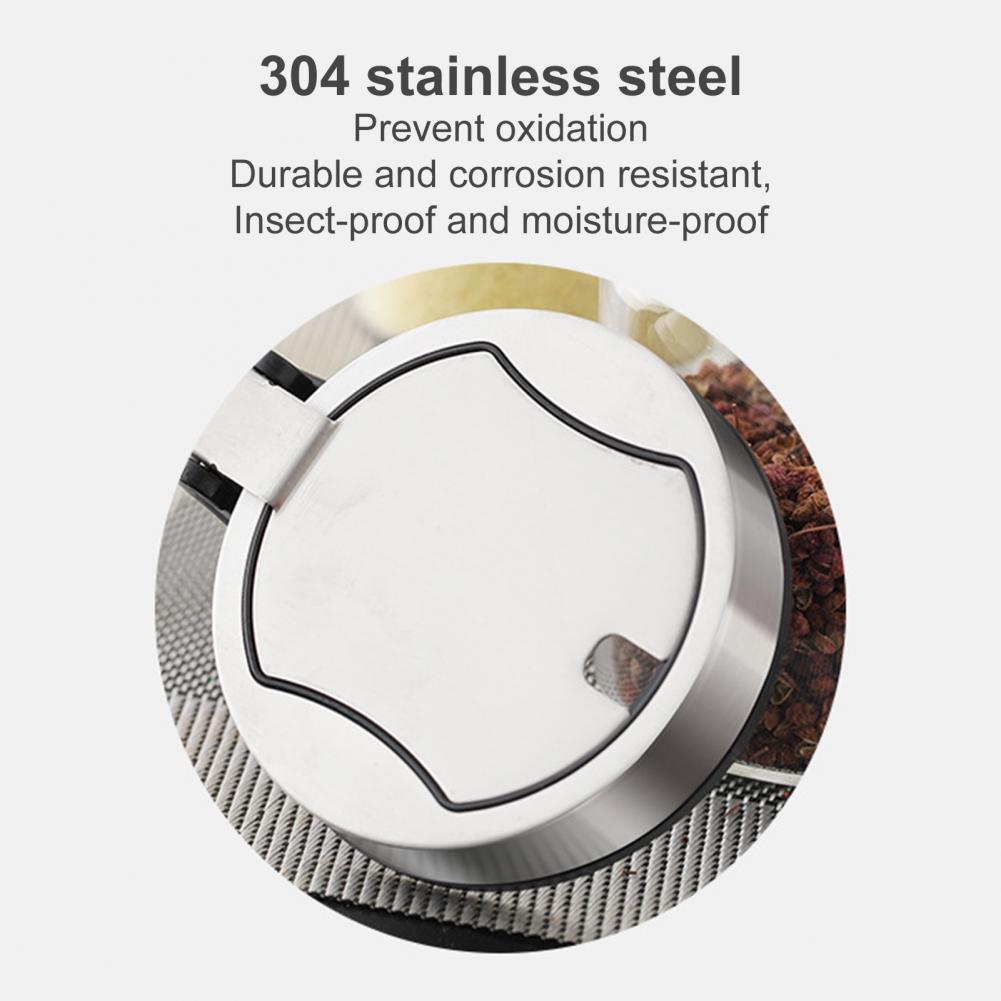 Rynx | Moisture Proof Elegant Glass Seasoning Storage Jar