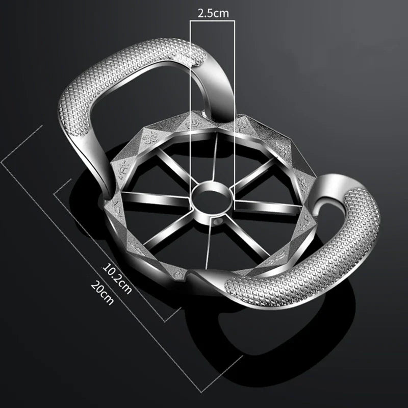 Rynx | Versatile 8-in-1 Stainless Steel Kitchen Tool: Apple Corer, Slicer, Fruit Splitter, Pear Divider, Cutting Knife, Vegetable Chopper, and More!