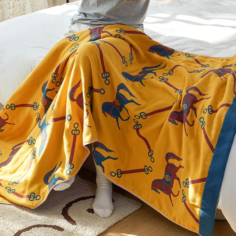Rynx | Paisley Print Blanket