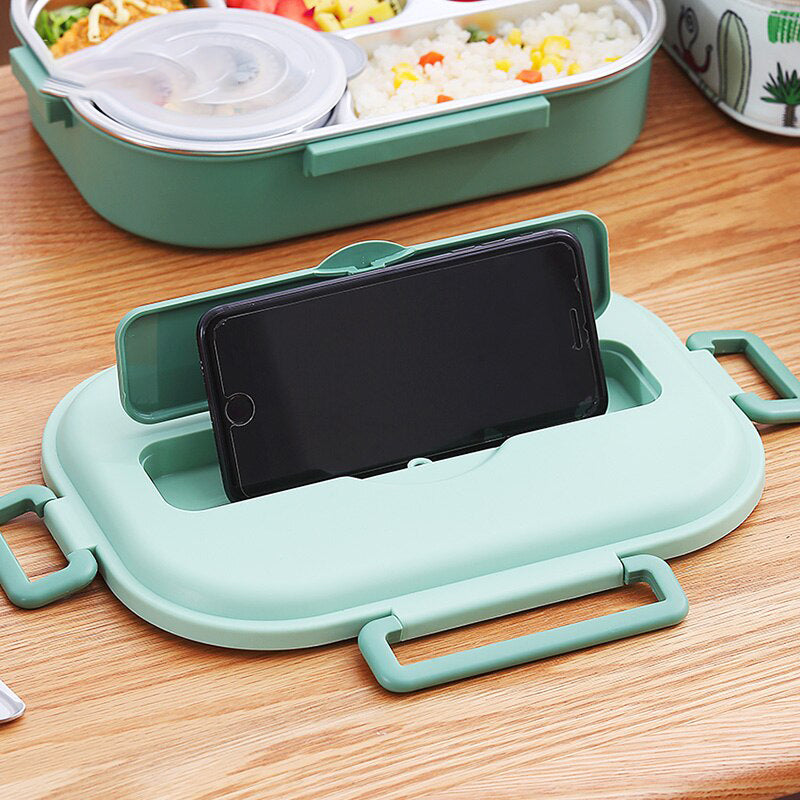 Rynx | Stainless Steel Multi Compartment Kids Lunch Box