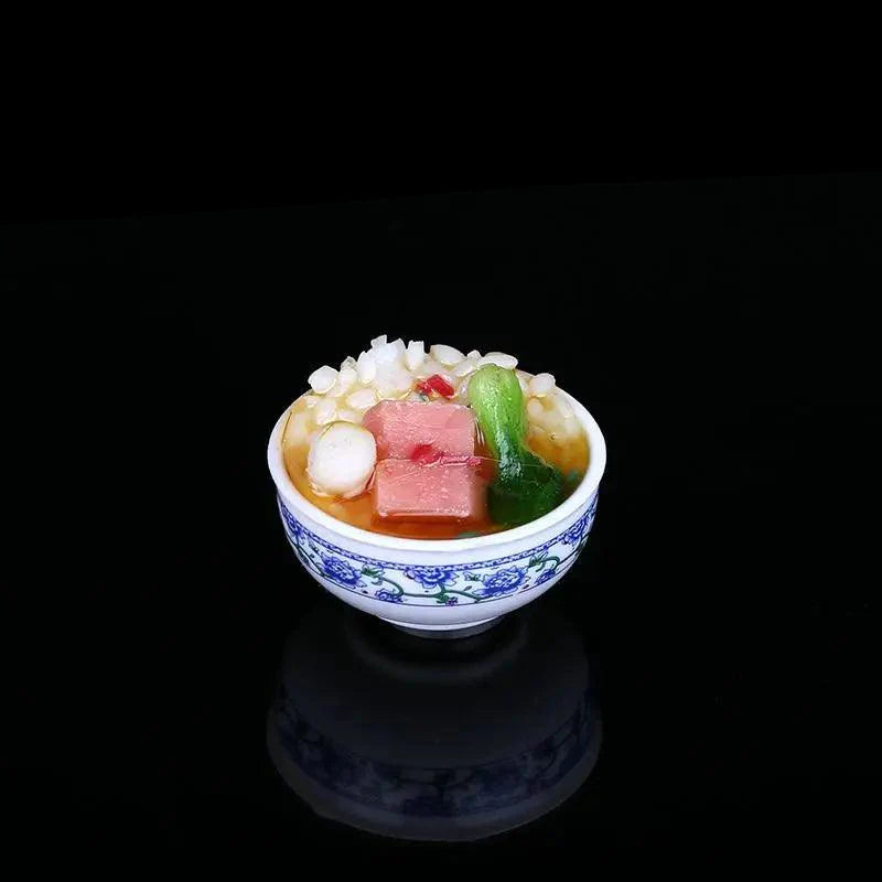 Rynx | Enchanting Mini Chinese Cuisine Bowl Playset - Cute Decorative Items for Children and Home