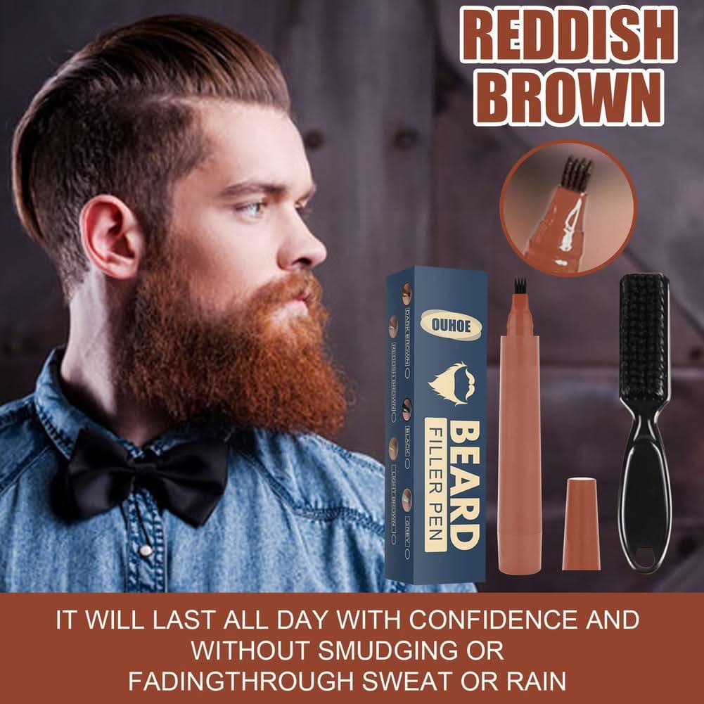 Rynx | Beard Filler Set - Tighter and Fuller Beard For All Men!