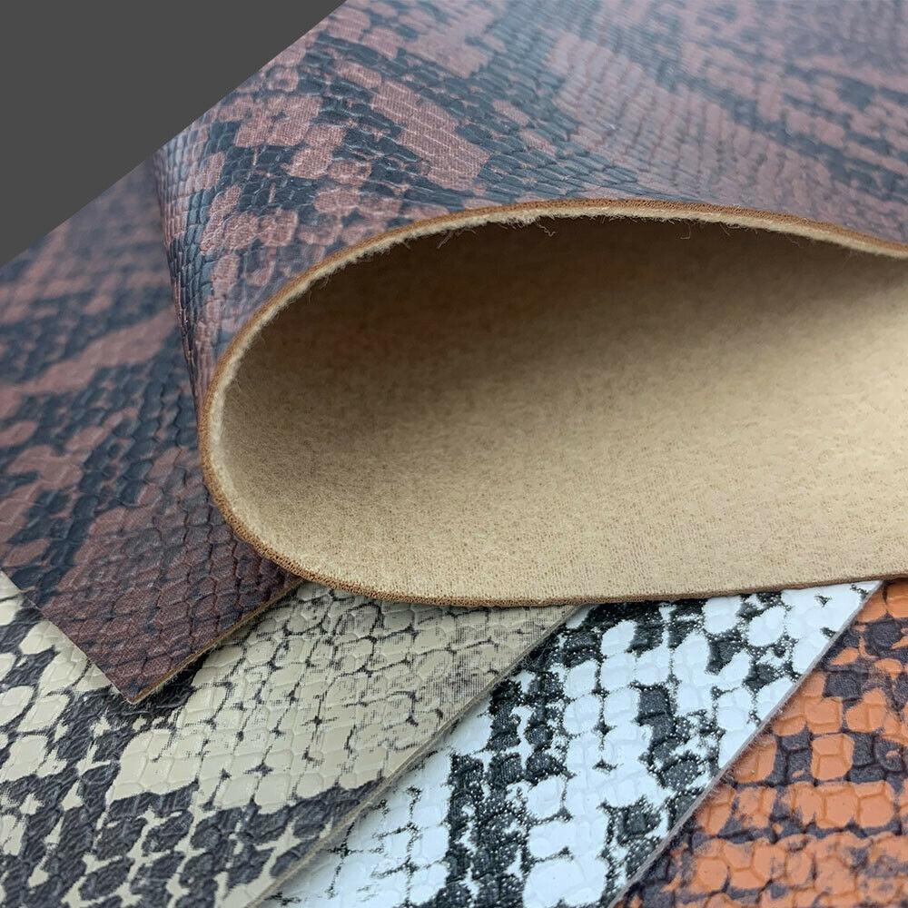 Rynx | Serpentine Snake Skin Faux Leather Craft Kit - Create Trendy DIY Projects with Ease