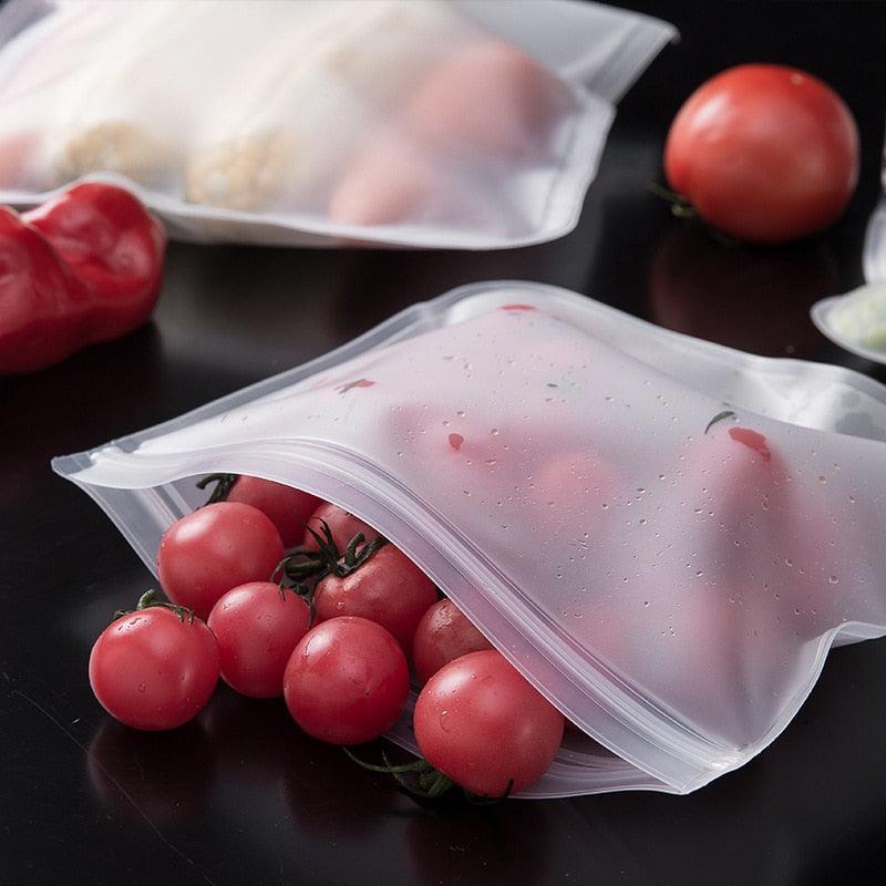 Rynx | Eco-friendly silicone food storage bags - Keep your food effortlessly fresh