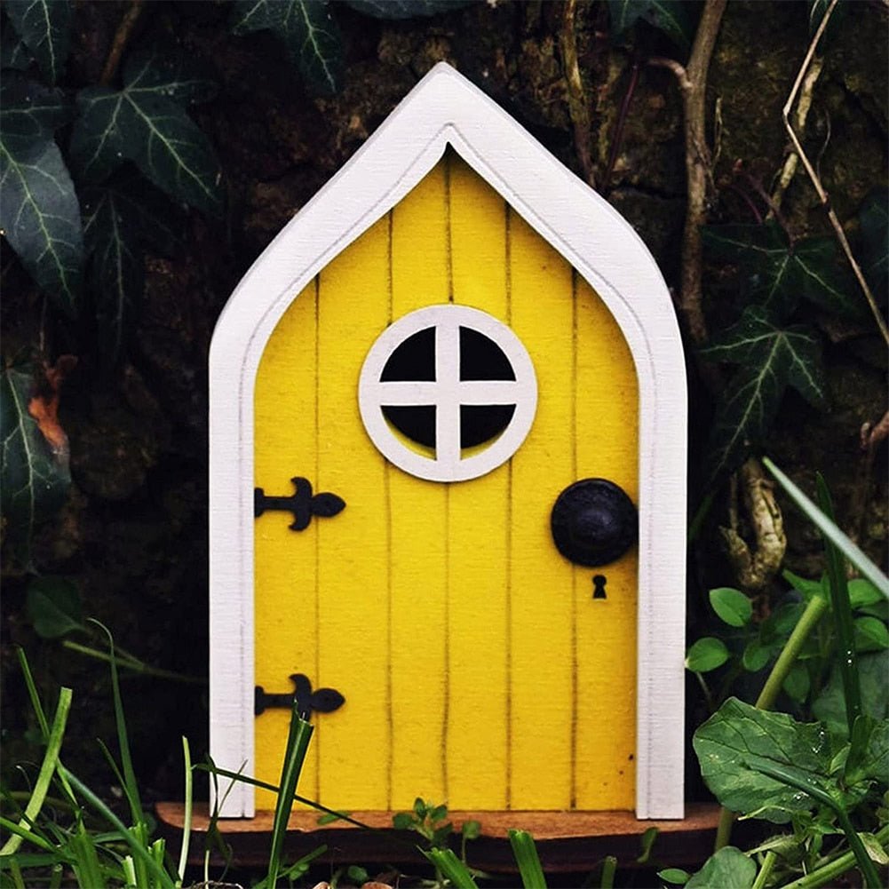 Rynx | Miniature Elf Fairy & Gnome Door Garden Tree Decoration