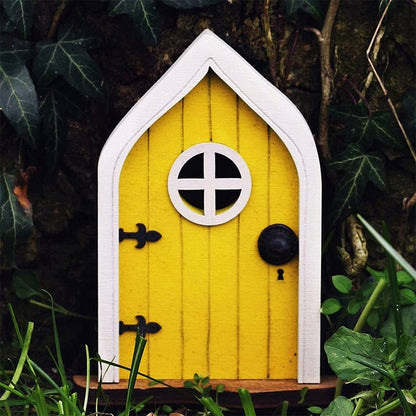 Rynx | Miniature Elf Fairy & Gnome Door Garden Tree Decoration