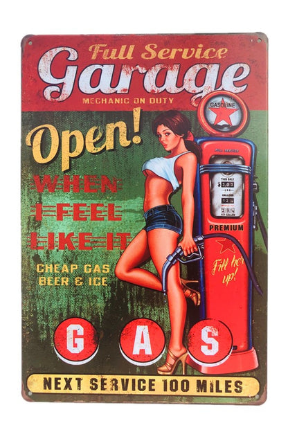 Rynx | Service Girl Vintage Poster