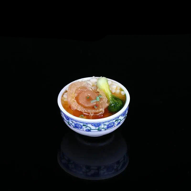 Rynx | Enchanting Mini Chinese Cuisine Bowl Playset - Cute Decorative Items for Children and Home