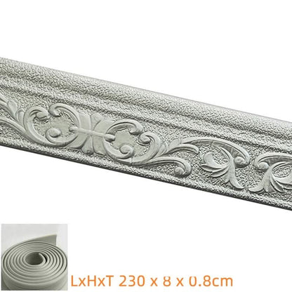 Rynx | 3d List - Self-adhesive 3d Wall Edge Stripe X 230 Cm
