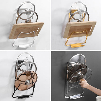 Rynx | Wall-Mounted Extreme Pot Lid Holder Rack