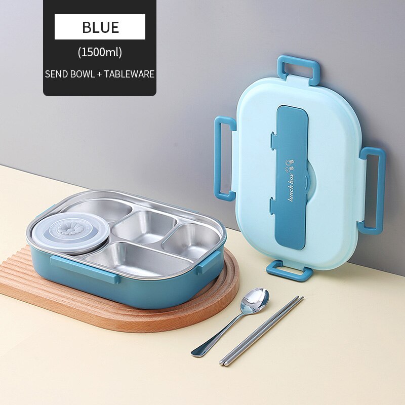 Rynx | Stainless Steel Multi Compartment Kids Lunch Box