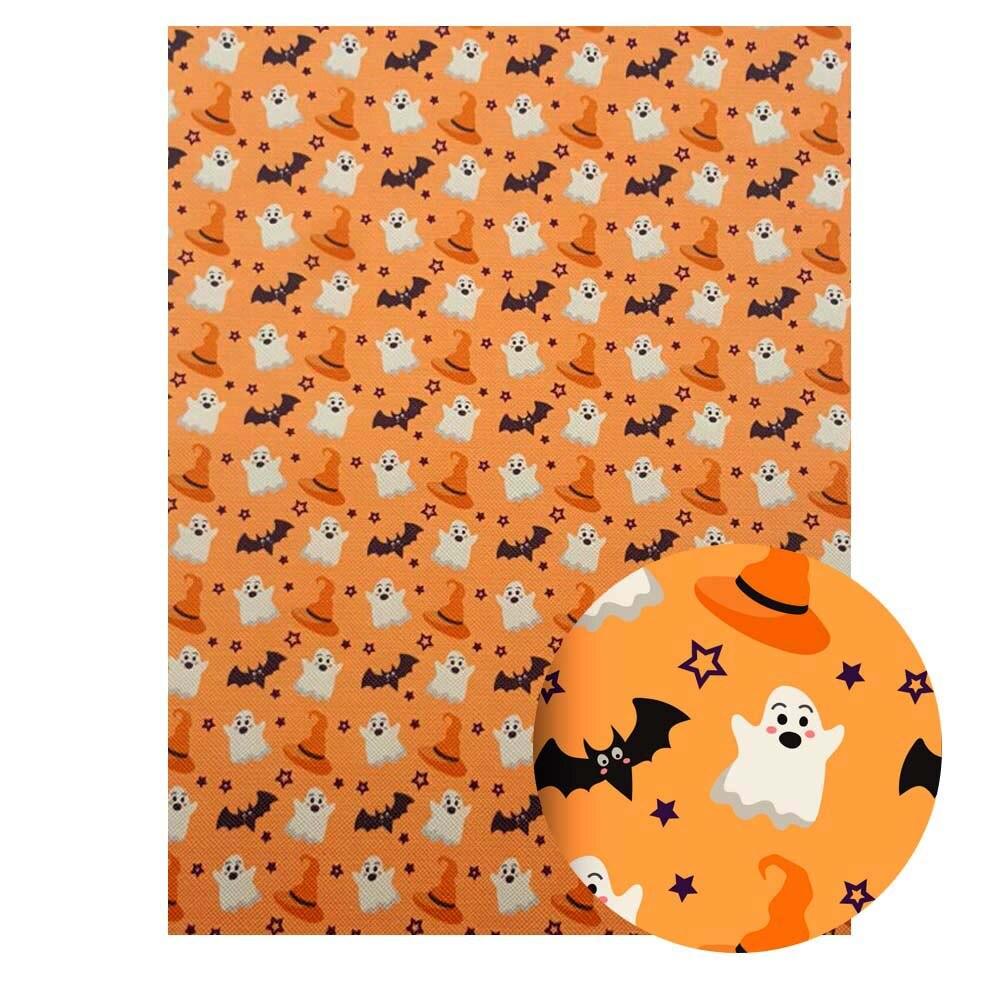 Rynx | Halloween Themed PU Leather Craft Sheets - Essential for Spooky DIY Projects 🎃