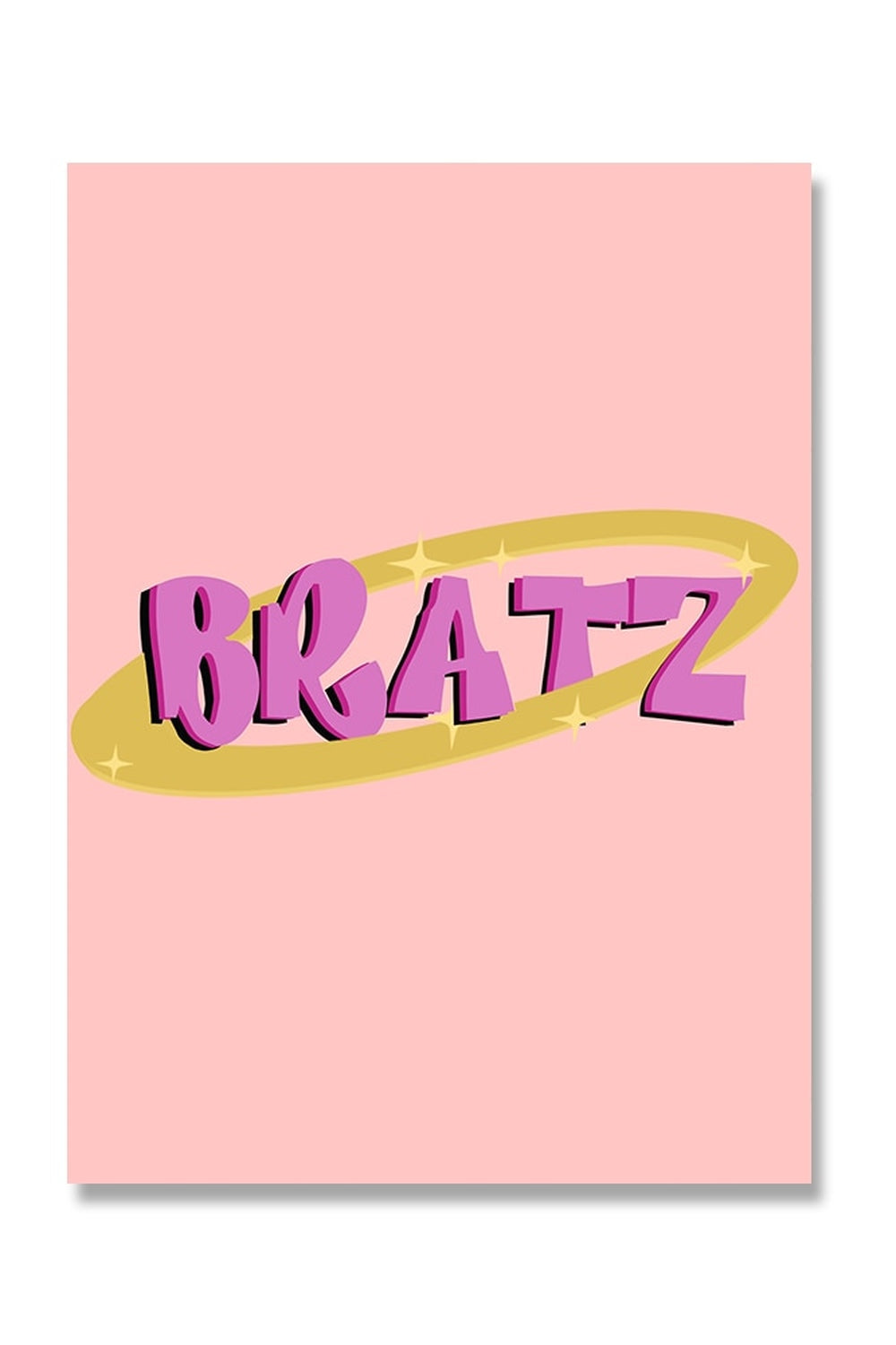 Rynx | Pink Abstract Canvas Poster