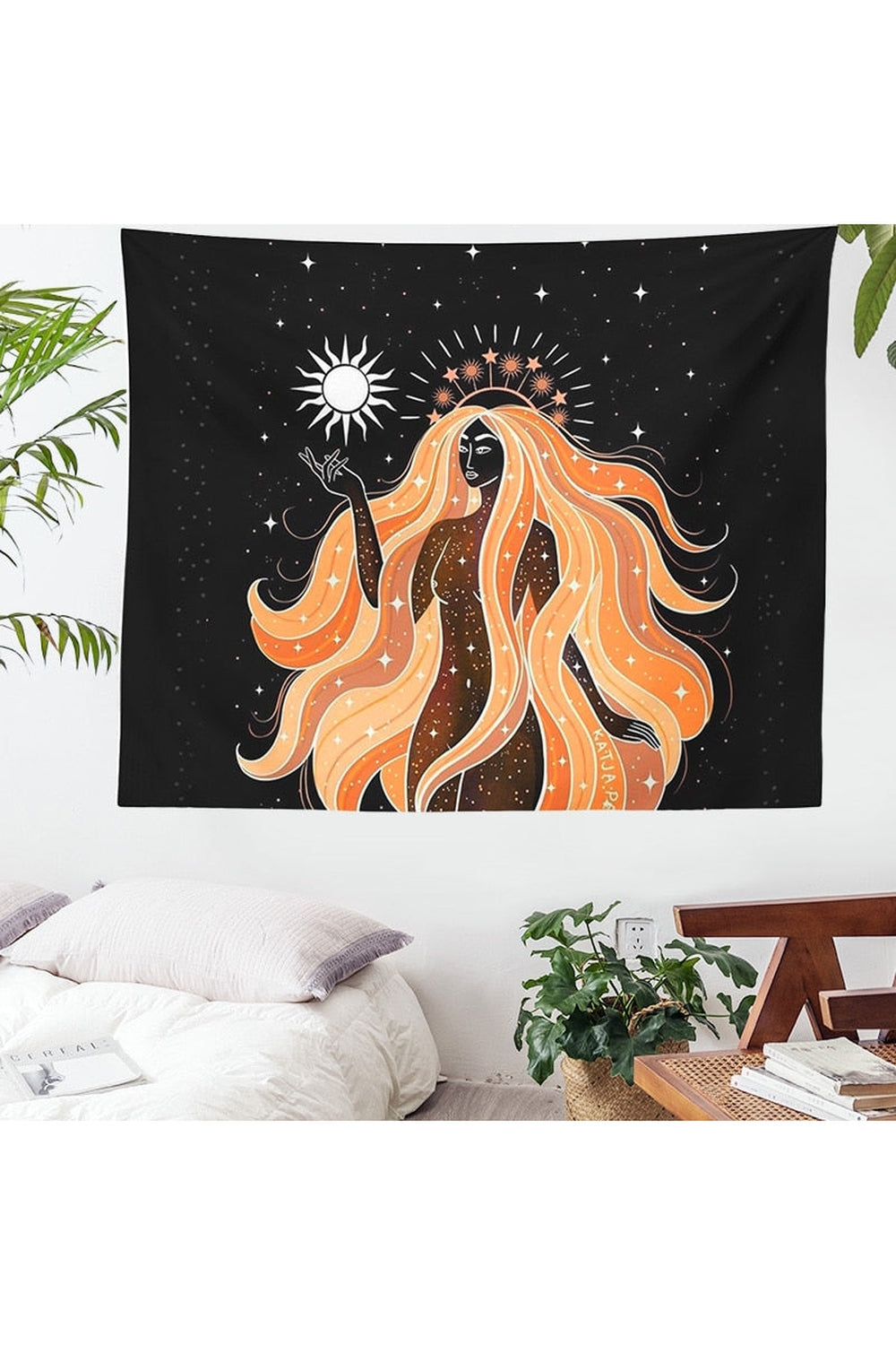 Rynx | Phase Girl Psychedelic Tapestry