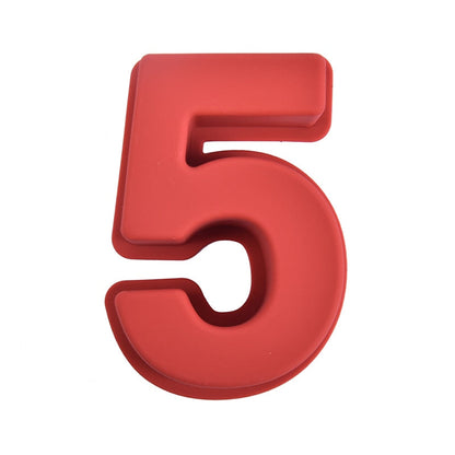 Rynx | Silicone Number Cake Mold for Numbers 0-9