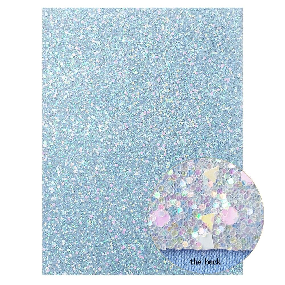 Rynx | Irisdente Blue Snake Glossy Fabric for Creative Crafting
