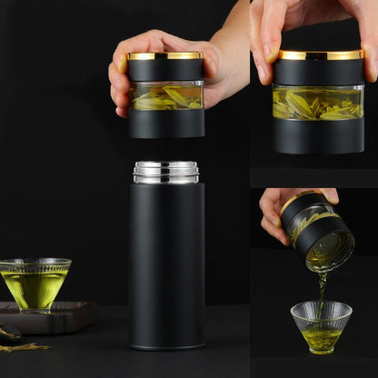 Rynx | Thermos Bottle for Tea - Temperature Display - Perfect Heat Retention
