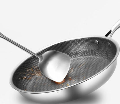 RYNX | Cookpro | Stainless Steel Frying Pan With Non-Stick Coating