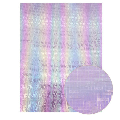 Rynx | Sparkling Violet Faux Leather Fabric - A Must-Have for Sparkling DIY Projects