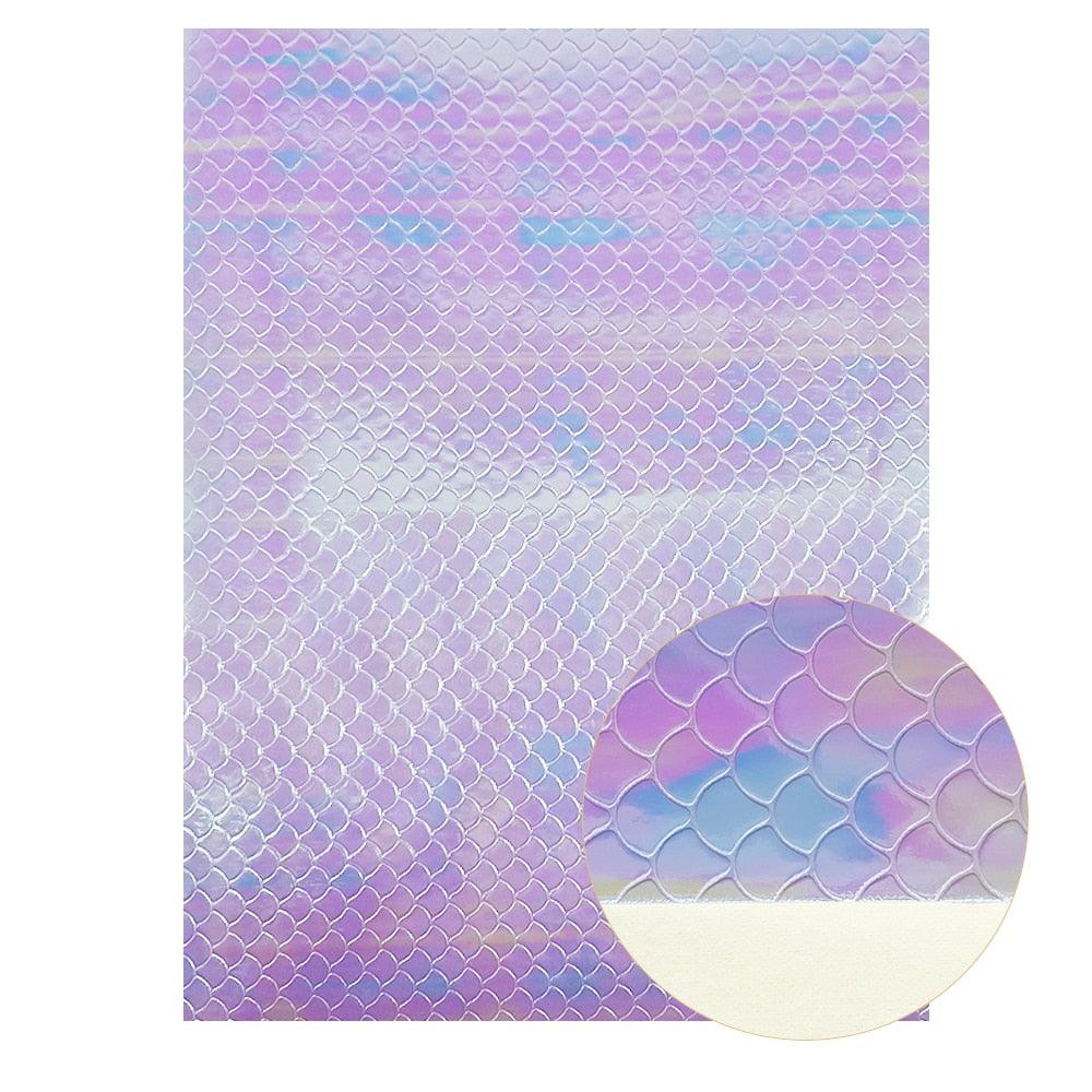 Rynx | Sparkling Violet Faux Leather Fabric - A Must-Have for Sparkling DIY Projects