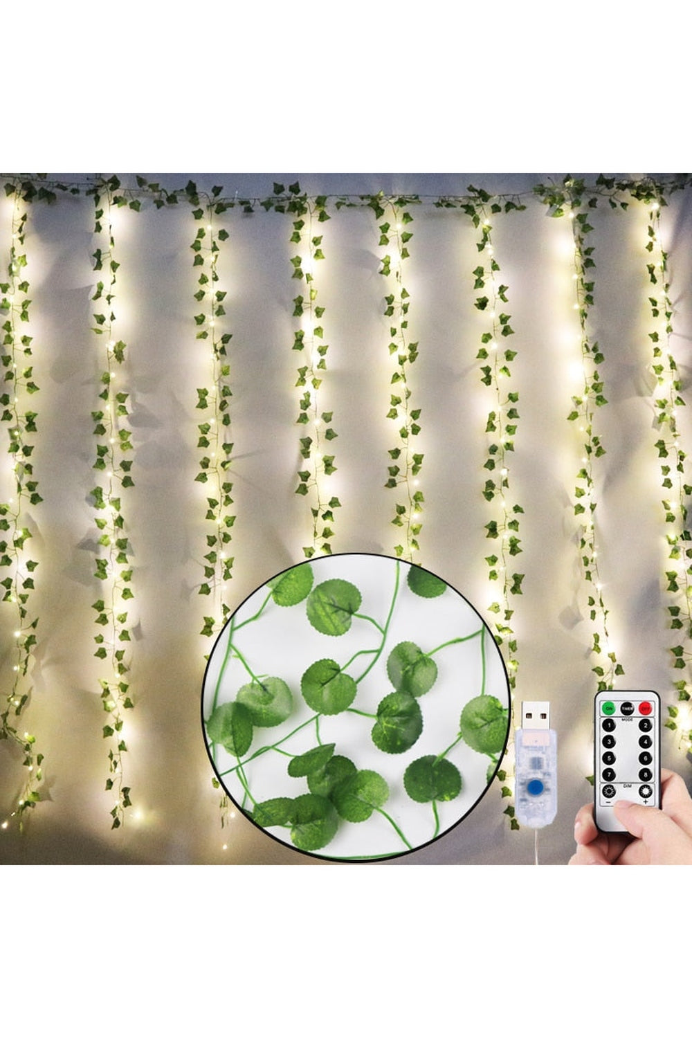 Rynx | illuminated artificial ivy