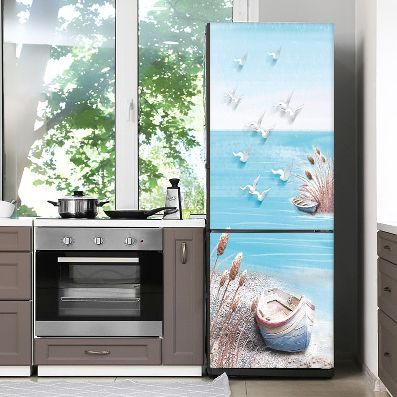 Rynx | Stylish Waterproof Self-Adhesive Refrigerator Sticker