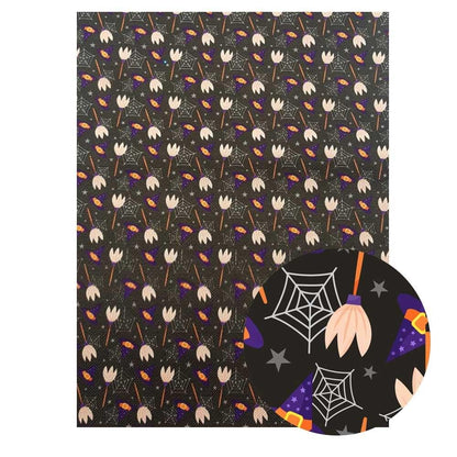 Rynx | Halloween Themed PU Leather Craft Sheets - Essential for Spooky DIY Projects 🎃