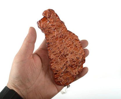Rynx | Realistic Miniature Steak Replica for Dollhouses – Perfect Fake Food Props for Creative Play and Photography