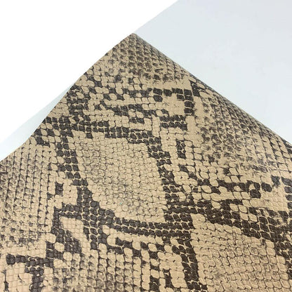 Rynx | Serpentine Snake Skin Faux Leather Craft Kit - Create Trendy DIY Projects with Ease