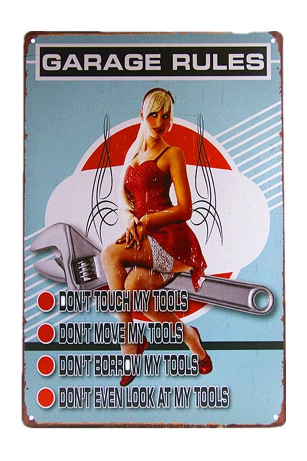 Rynx | Service Girl Vintage Poster