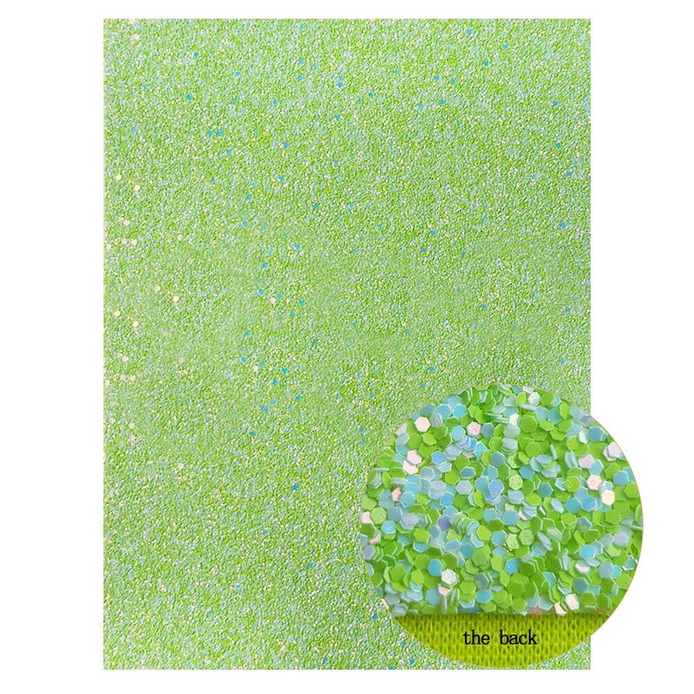Rynx | Lustrous Green Glitter Snake Skin Faux Leather Bow Craft Kit