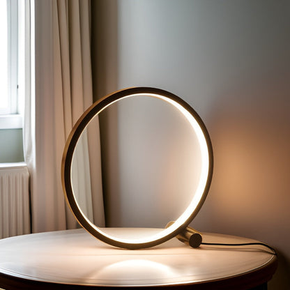 Rynx | Minimalist dimmable table lamp - EclipseAura lamp