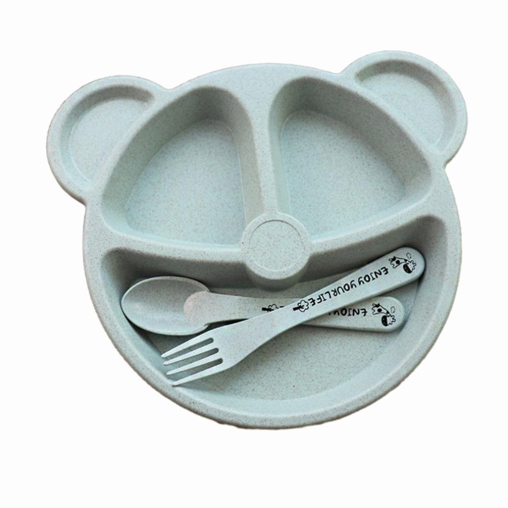 Rynx | Toddler Bear Plate with Divider Set