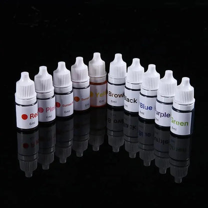 Rynx | Colorful Craft Soap Paint Set - 10 Beautiful Shades for Creative Bath Products