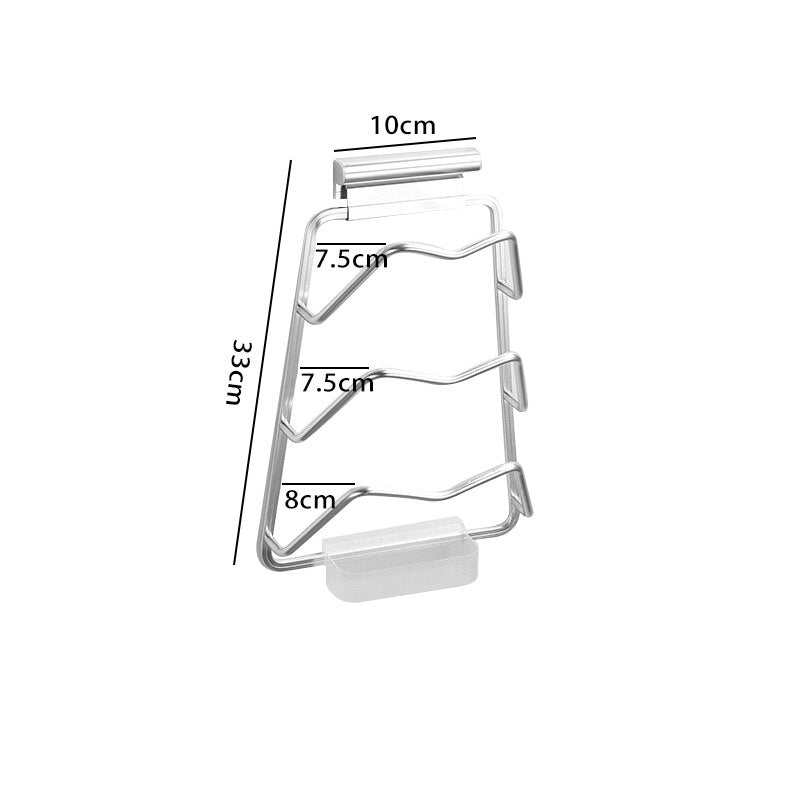 Rynx | Wall-Mounted Extreme Pot Lid Holder Rack