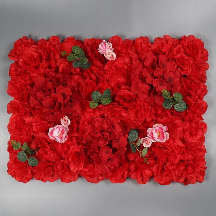Rynx | Elegant Flower Wall Art Handmade with Cotton, Silk and Artificial Flowers