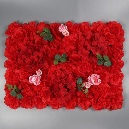 Rynx | Elegant Flower Wall Art Handmade with Cotton, Silk and Artificial Flowers