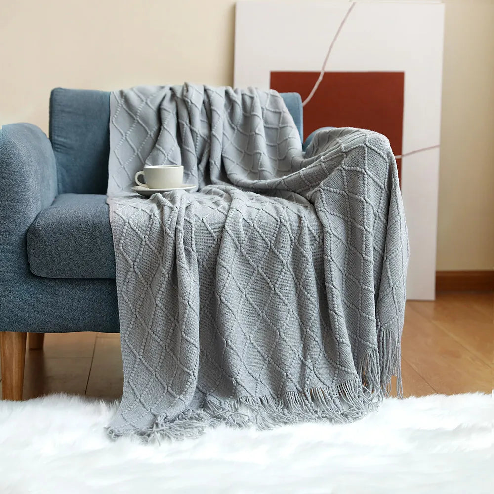 Rynx | Diamond Fringe Blanket