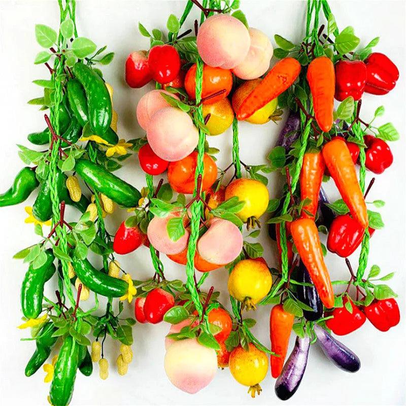 Rynx | Realistic Foam Fruits & Vegetables - Premium Decorative Food Props for Home Decor, Photography, and Celebrations