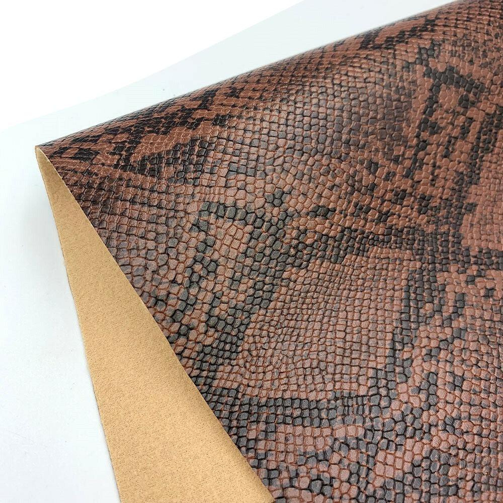 Rynx | Serpentine Snake Skin Faux Leather Craft Kit - Create Trendy DIY Projects with Ease