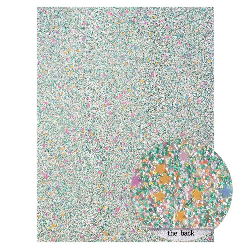 Rynx | Lustrous Green Glitter Snake Skin Faux Leather Bow Craft Kit