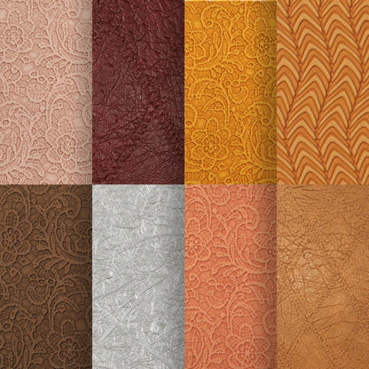 Rynx | Stylish Layered Faux Leather Craft Sheets for Creative DIY Projects