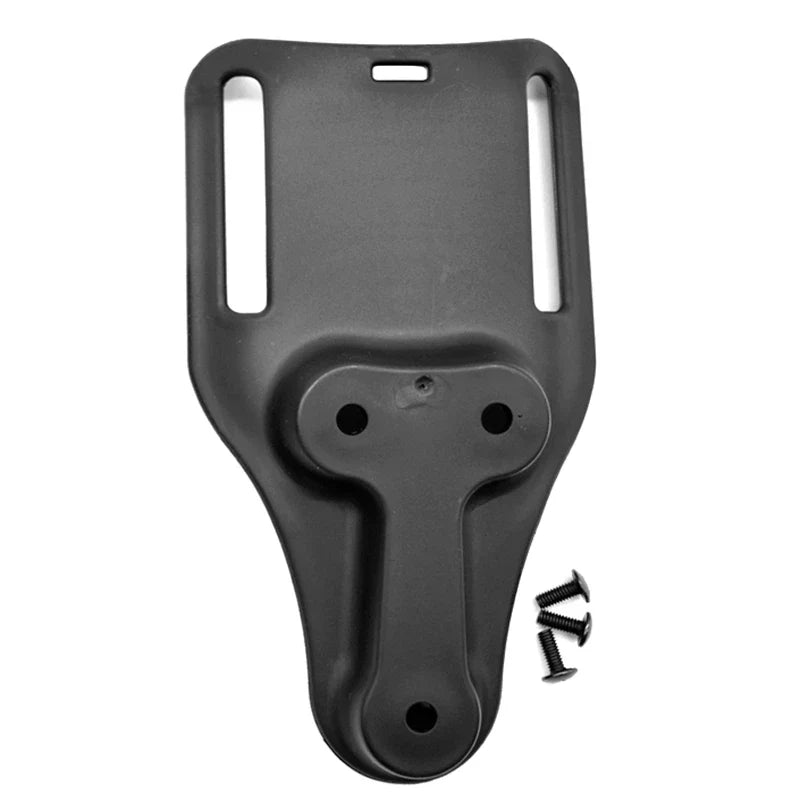 Rynx | Tactical Drop Leg Holster QLS 19/22 – Mid-Low Belt Universal Pistol Holster with Elastic Thigh Strap for Hunting