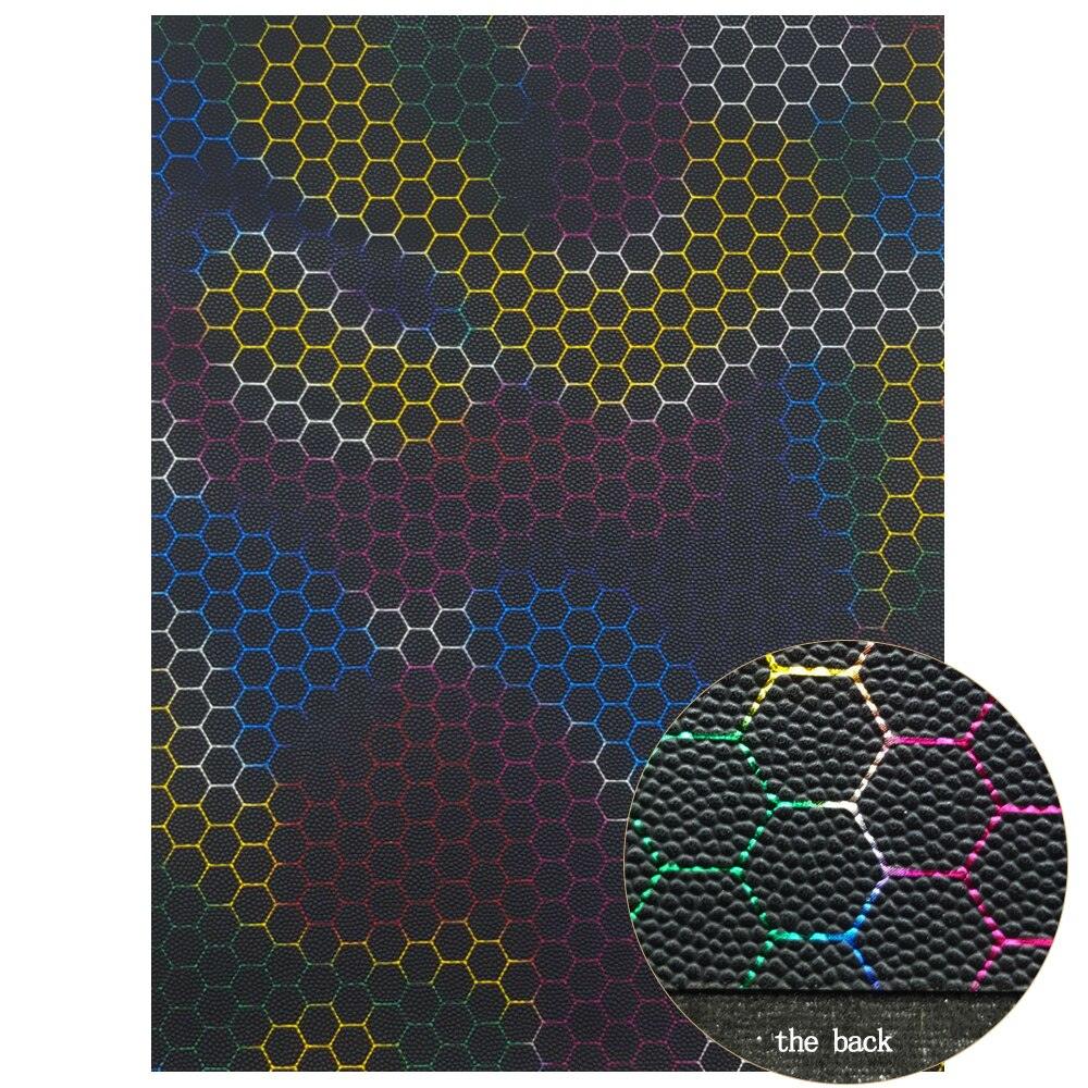 Rynx | Sparkling Black Faux Leather Craft Set - Essential DIY Supplies