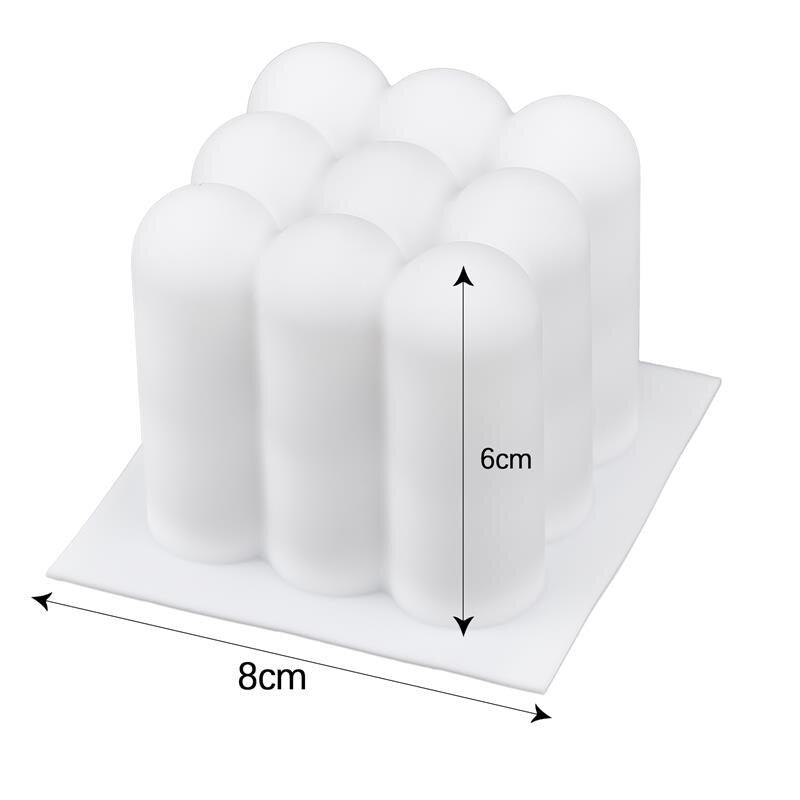 Rynx | Serene Soy Candle Making Kit with 3D Cube Mold for Aromatherapy