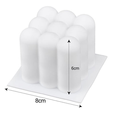 Rynx | Serene Soy Candle Making Kit with 3D Cube Mold for Aromatherapy