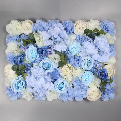 Rynx | Elegant Flower Wall Art Handmade with Cotton, Silk and Artificial Flowers