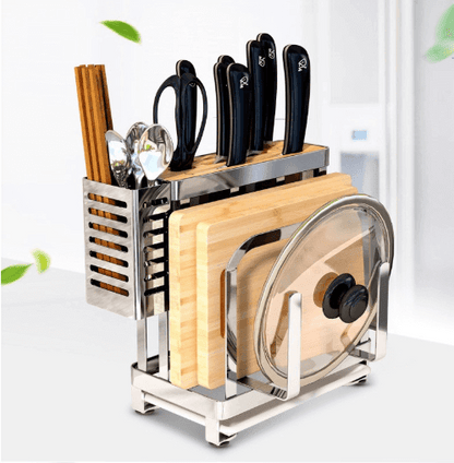 Rynx | Stainless Steel Kitchen Utensils Organizer Drying Rack