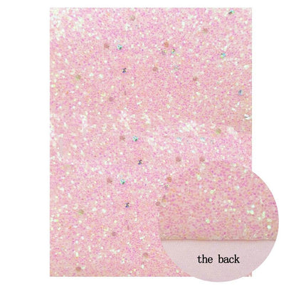 Rynx | Sparkling Pink Faux Leather Crafting Sheets - Elevate your DIY projects